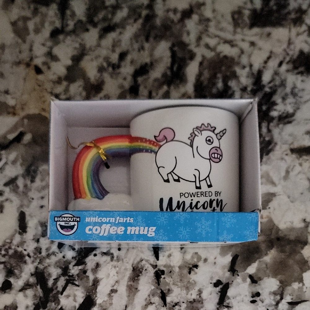 Unicorn Farts Coffee Mug - White